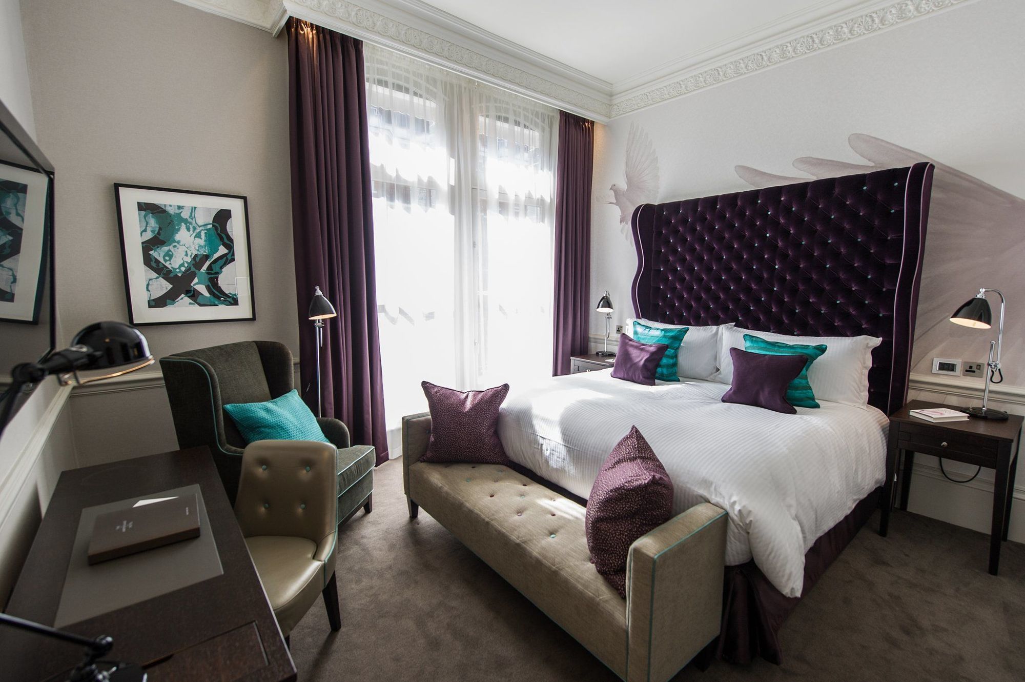 The Ampersand Hotel - Small Luxury Hotels Of The World Londen Kamer foto